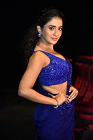 Rashi Singh Blue Saree Stills